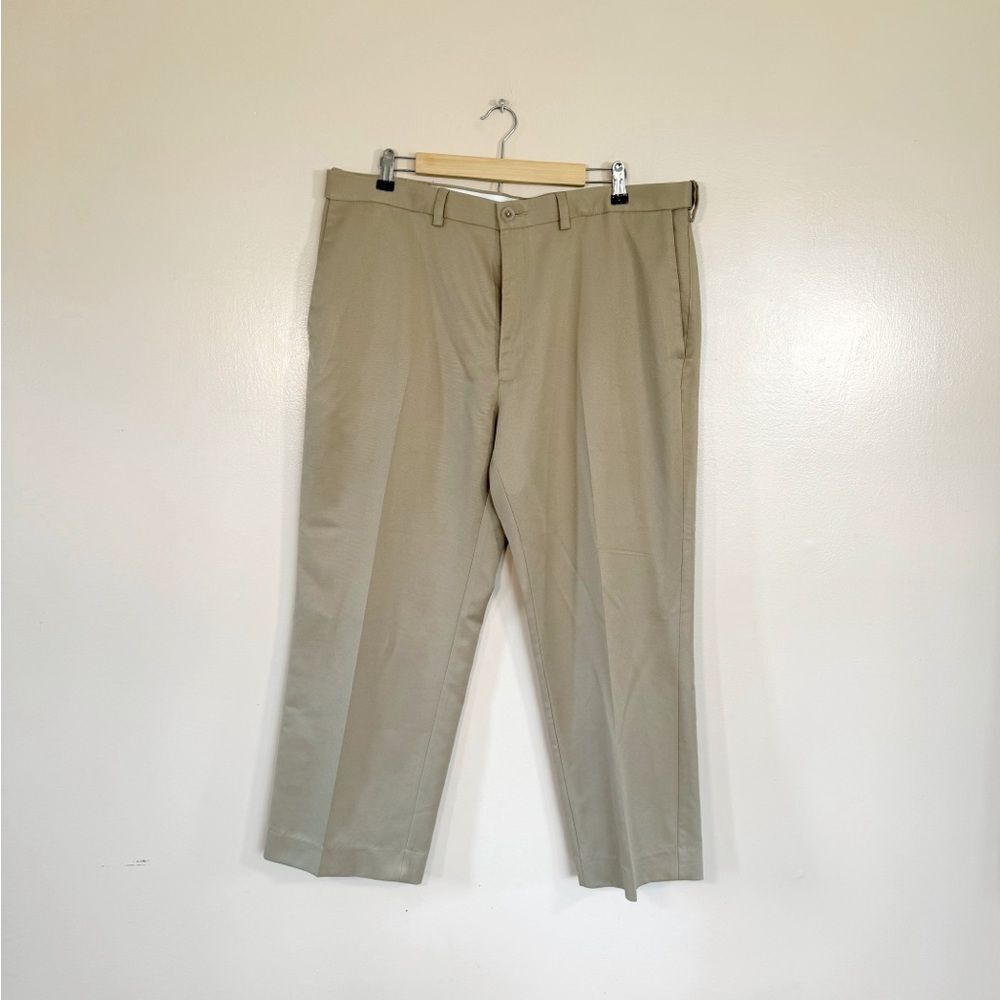 Clearance! Men’s Tan Haggar Dress Slacks Size 40x30 EUC Hemmed